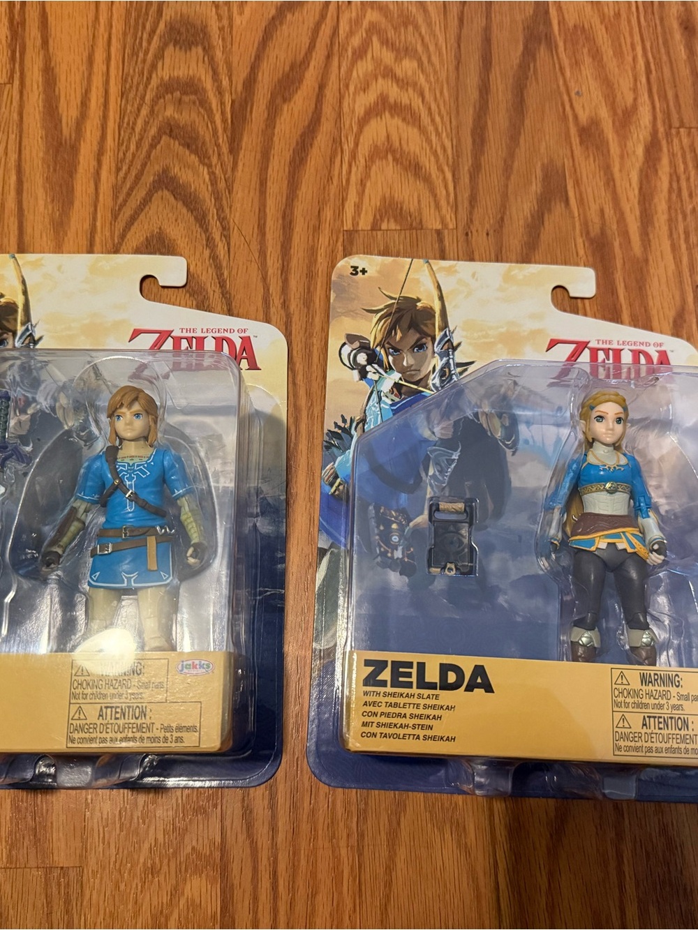 The Legend of Zelda Link & Zelda Action Figure Set - Blue
